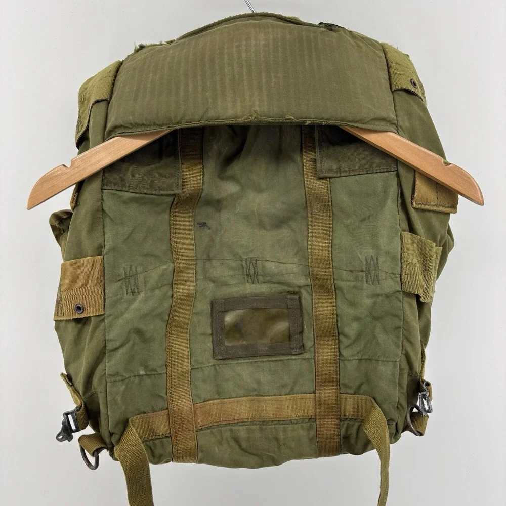 US Army Military LC-1 Medium Combat Field Pack Alice Backpack No Frame Vintage